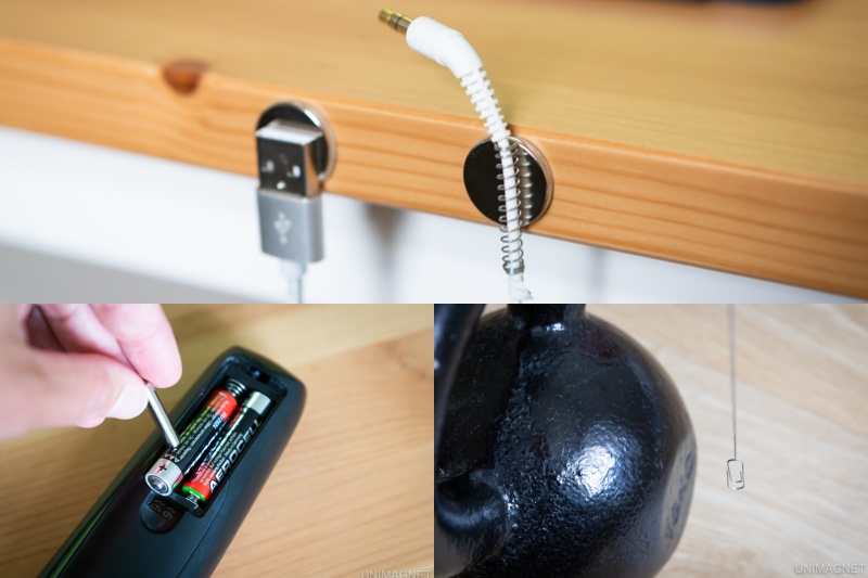 Magnetické mini triky 3: Vyrobte si držiak káblov, overte magnetizmus